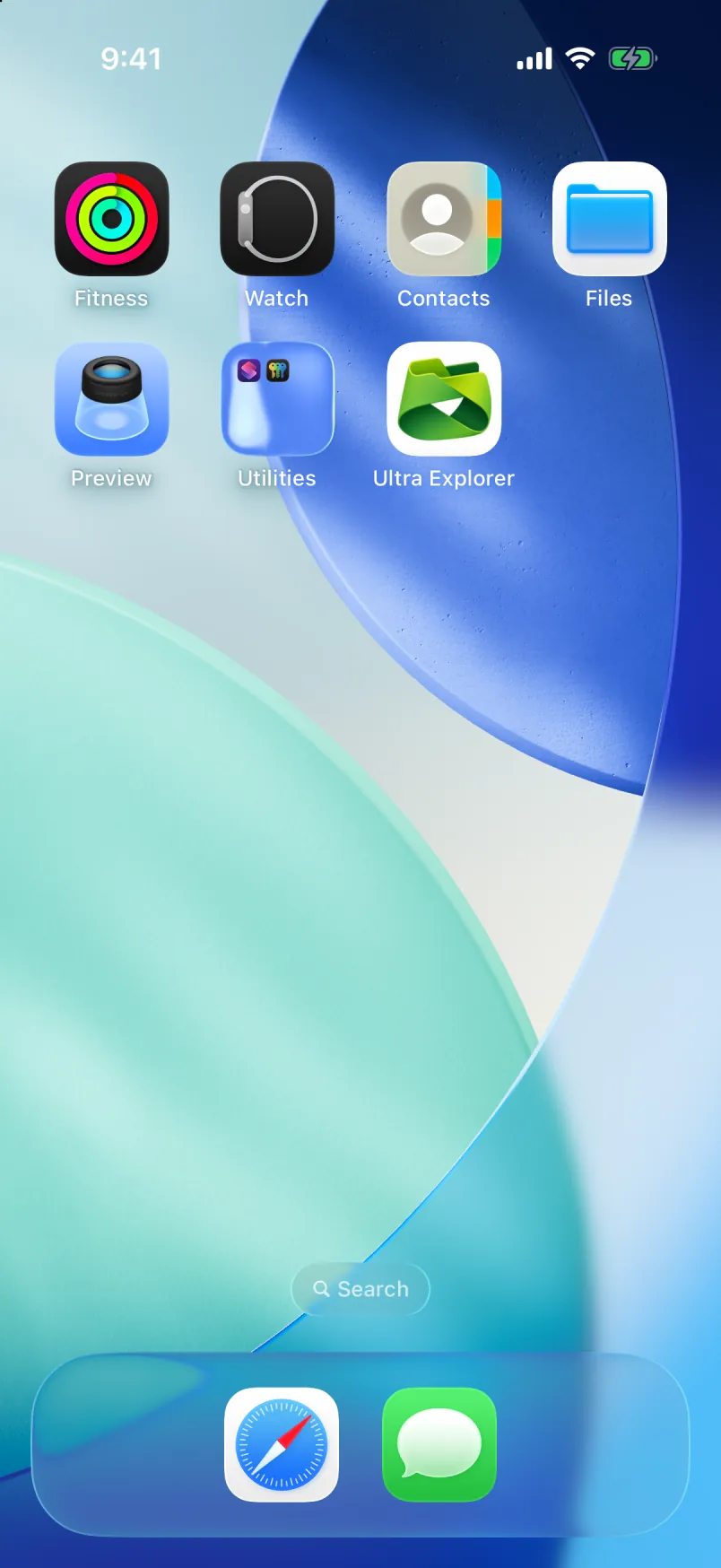 The Ultra Explorer icon on the iPhone home screen