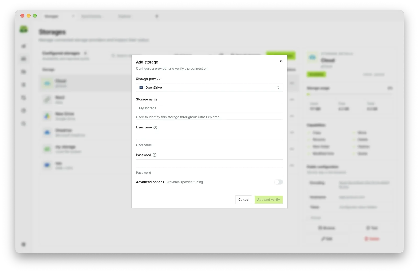 Capture OpenDrive — Ultra Explorer